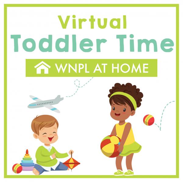 Image for event: Virtual Toddler Time: Take and Make Edition