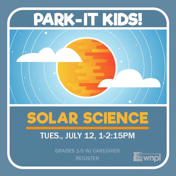 Image for event: Park-It Kids! Solar Science