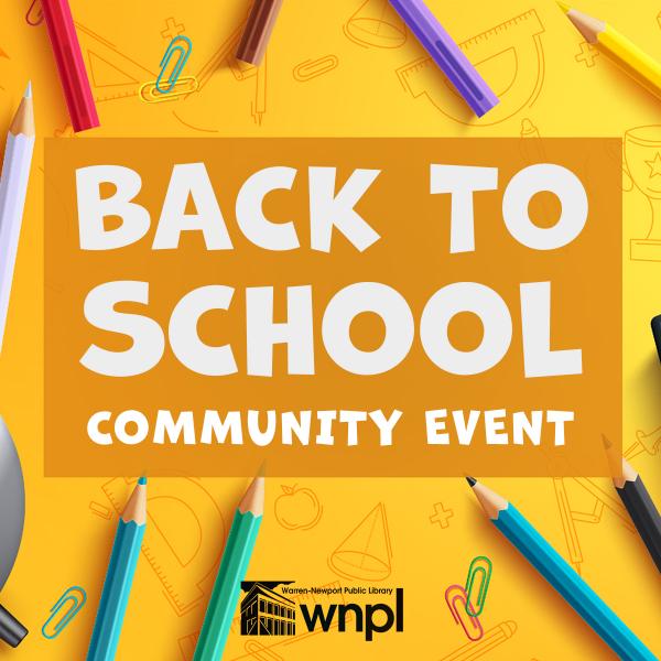 Image for event: Back-To-School Community Event / Regreso a la escuela evento