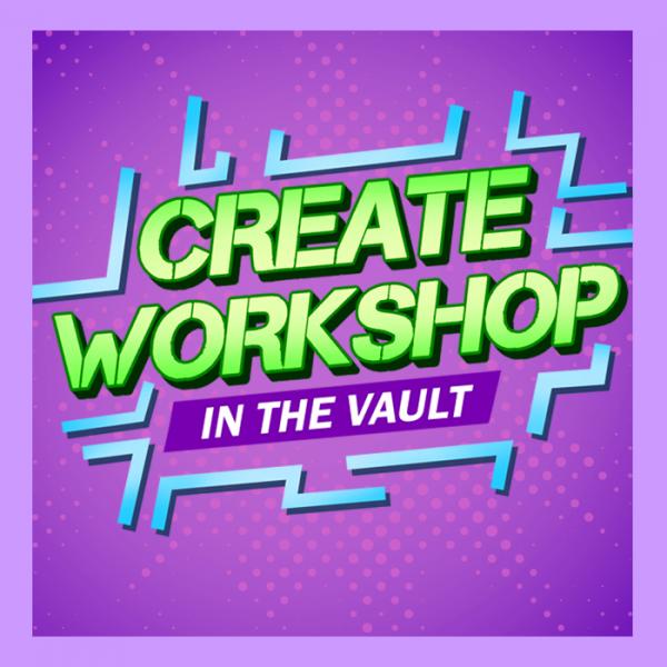 Image for event: Create Workshop in The Vault-3D Pens