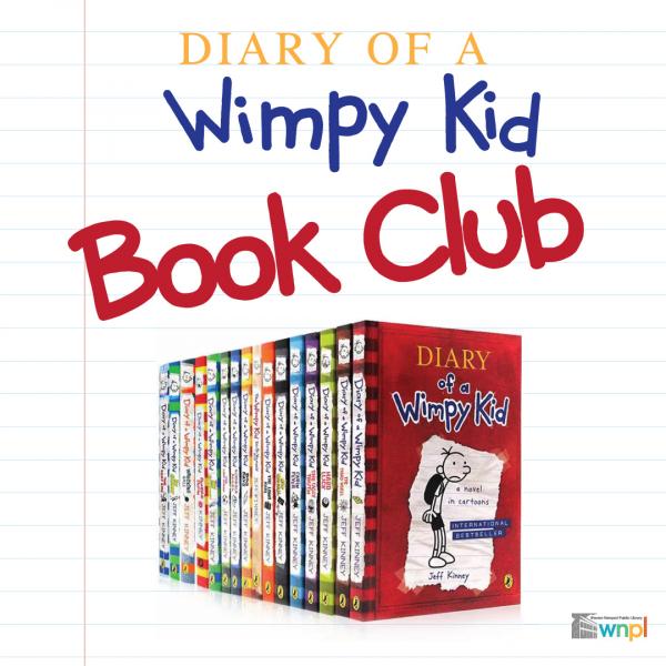 Image for event: Diary of A Wimpy Kid Book Club