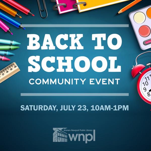 Image for event: Back-to-school 