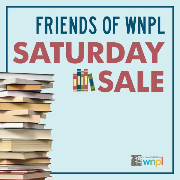Image for event: Friends of WNPL Saturday Sale