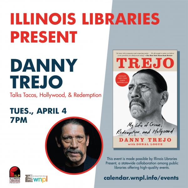 Image for event: ILP: Danny Trejo Talks Tacos, Hollywood, and Redemption