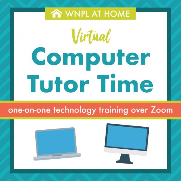 Image for event: Virtual Computer Tutor Time, 11:30am-Noon (REGISTER)